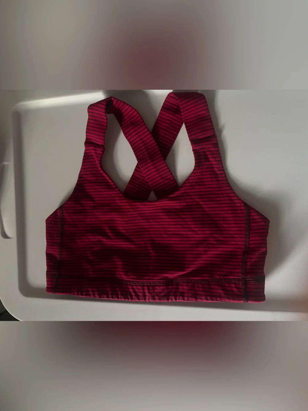 Women’s Stripped Sports Bra 🌵8